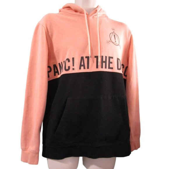 Panic At The Disco Pray For The Wicked Peach Black Hoodie Sweatshirt Unisex L - Picture 2 of 15